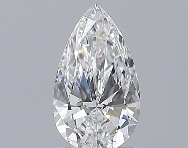 1.01 carat, E colour, VVS1 clarity, Pear shape, Natural Diamond.