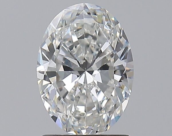 1.3 carat, F colour, SI1 clarity, Oval shape, Natural Diamond.