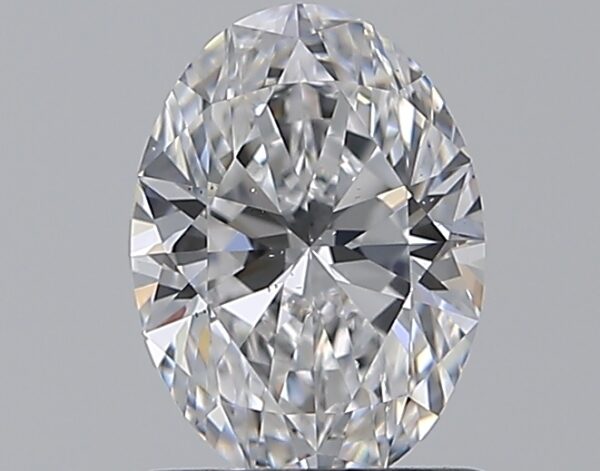 1 carat, D colour, SI1 clarity, Oval shape, Natural Diamond.
