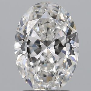 1.7 carat, E colour, SI1 clarity, Oval shape, Natural Diamond.