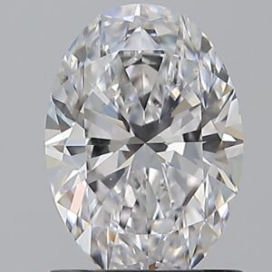 1.22 carat, D colour, SI1 clarity, Oval shape, Natural Diamond.