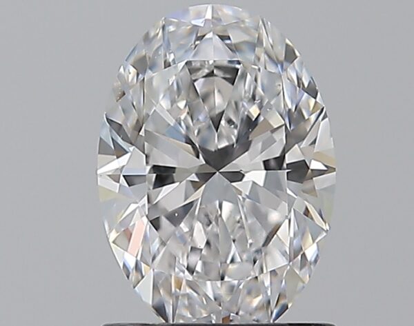 1.22 carat, D colour, SI1 clarity, Oval shape, Natural Diamond.