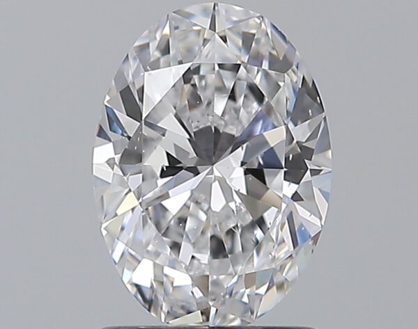 1.2 carat, D colour, SI1 clarity, Oval shape, Natural Diamond.