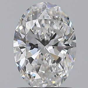 1 carat, E colour, SI1 clarity, Oval shape, Natural Diamond.