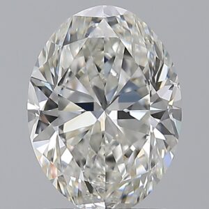 1.5 carat, G colour, SI1 clarity, Oval shape, Natural Diamond.