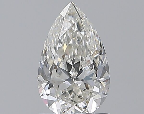1 carat, H colour, SI2 clarity, Pear shape, Natural Diamond.