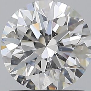 1.02 carat, G colour, SI2 clarity, Round shape, Natural Diamond.