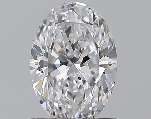 1.01 carat, D colour, SI1 clarity, Oval shape, Natural Diamond.