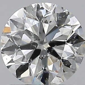 0.96 carat, F colour, SI2 clarity, Round shape, Natural Diamond.
