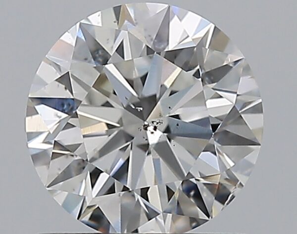 1 carat, F colour, SI2 clarity, Round shape, Natural Diamond.