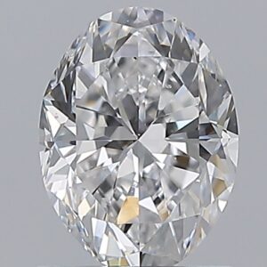 1.2 carat, D colour, SI1 clarity, Oval shape, Natural Diamond.