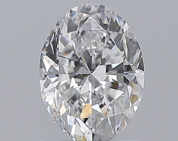 1.2 carat, D colour, SI1 clarity, Oval shape, Natural Diamond.