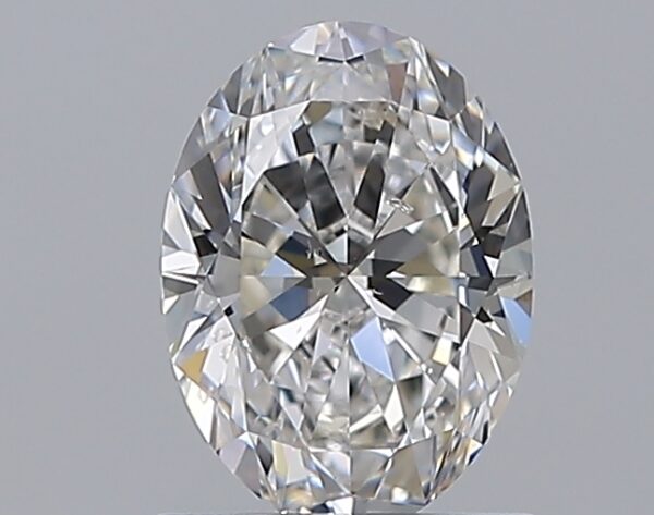 1 carat, F colour, SI1 clarity, Oval shape, Natural Diamond.