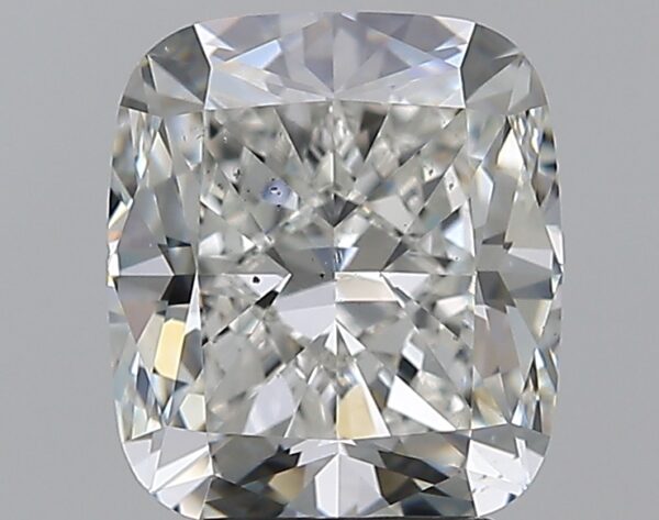 3.01 carat, G colour, SI1 clarity, Cushion shape, Natural Diamond.