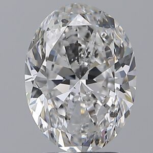 3 carat, E colour, SI2 clarity, Oval shape, Natural Diamond.