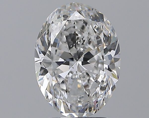 3 carat, E colour, SI2 clarity, Oval shape, Natural Diamond.