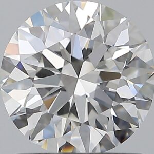 1.01 carat, F colour, VVS2 clarity, Round shape, Natural Diamond.