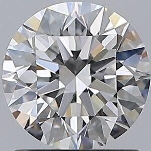 1.01 carat, E colour, VVS2 clarity, Round shape, Natural Diamond.