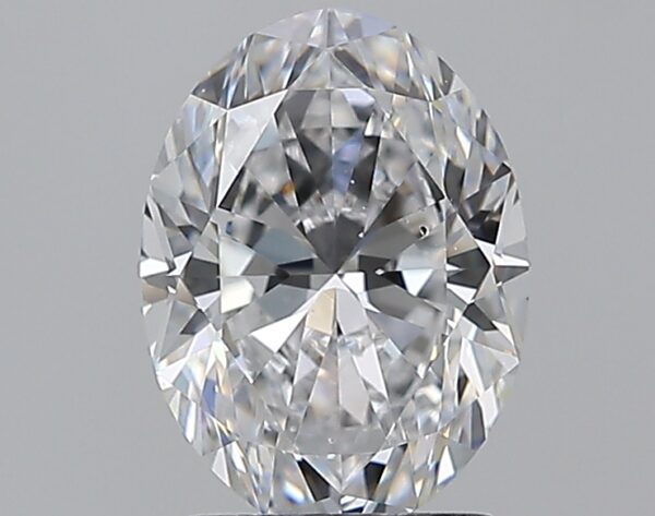 1.7 carat, D colour, SI1 clarity, Oval shape, Natural Diamond.