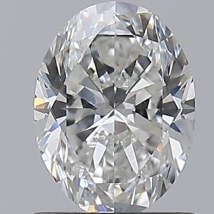 1.01 carat, G colour, SI1 clarity, Oval shape, Natural Diamond.