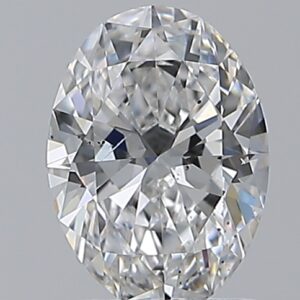 1.2 carat, E colour, SI1 clarity, Oval shape, Natural Diamond.