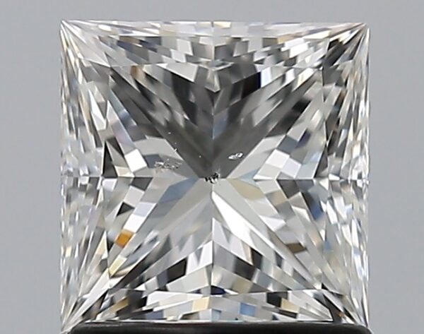 1.21 carat, H colour, SI2 clarity, Princess shape, Natural Diamond.