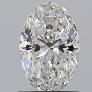 1.06 carat, F colour, VS1 clarity, Oval shape, Natural Diamond.