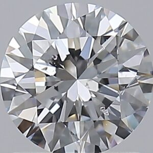 1.01 carat, E colour, SI1 clarity, Round shape, Natural Diamond.