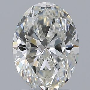 2.01 carat, H colour, VS2 clarity, Oval shape, Natural Diamond.