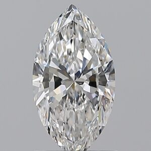 1.01 carat, E colour, SI1 clarity, Marquise shape, Natural Diamond.