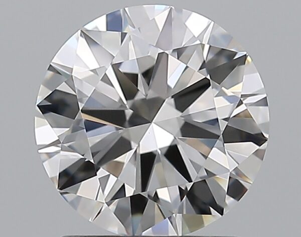 1.5 carat, E colour, VVS2 clarity, Round shape, Natural Diamond.