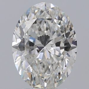 2.51 carat, F colour, SI1 clarity, Oval shape, Natural Diamond.