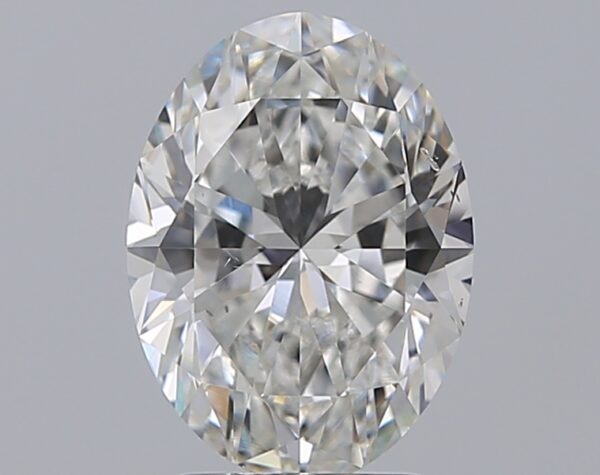 2.51 carat, F colour, SI1 clarity, Oval shape, Natural Diamond.