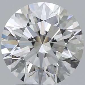 2 carat, H colour, VS2 clarity, Round shape, Natural Diamond.