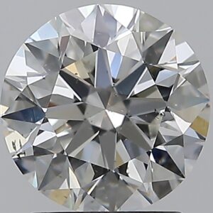 2 carat, G colour, SI1 clarity, Round shape, Natural Diamond.