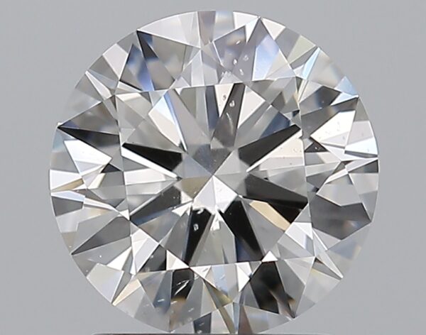 1.7 carat, H colour, SI2 clarity, Round shape, Natural Diamond.