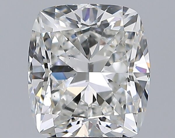 3.01 carat, G colour, SI1 clarity, Cushion shape, Natural Diamond.