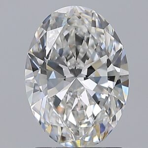 1.7 carat, F colour, VS2 clarity, Oval shape, Natural Diamond.