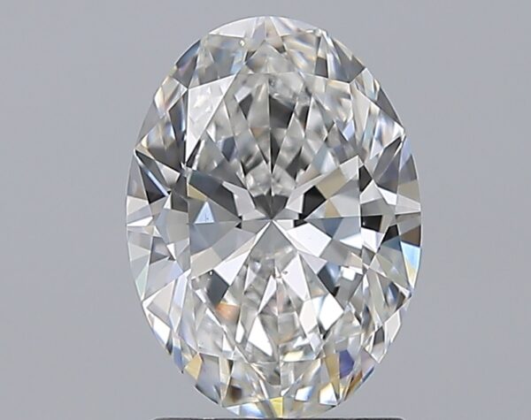 1.7 carat, F colour, VS2 clarity, Oval shape, Natural Diamond.