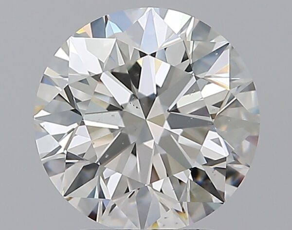 2.52 carat, H colour, VS2 clarity, Round shape, Natural Diamond.