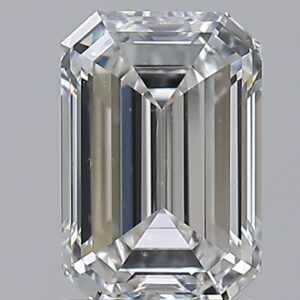 1.5 carat, F colour, VS2 clarity, Emerald shape, Natural Diamond.