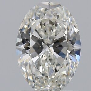 1.2 carat, H colour, VS2 clarity, Oval shape, Natural Diamond.