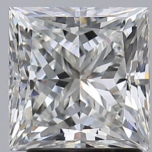 2.5 carat, H colour, VS2 clarity, Princess shape, Natural Diamond.