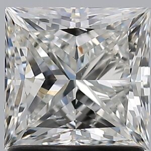 1.5 carat, H colour, SI1 clarity, Princess shape, Natural Diamond.
