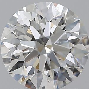 1.11 carat, G colour, SI2 clarity, Round shape, Natural Diamond.