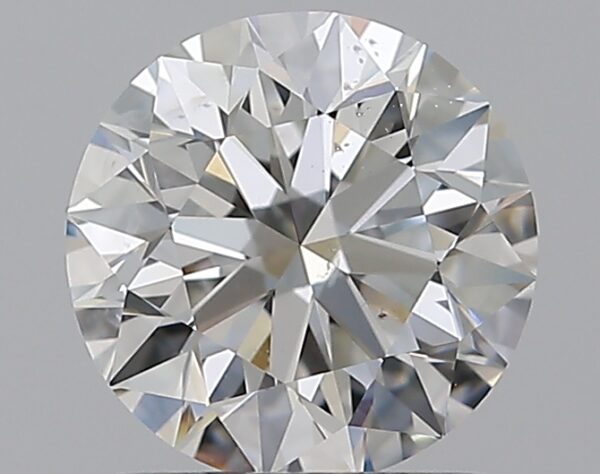 1.11 carat, G colour, SI2 clarity, Round shape, Natural Diamond.