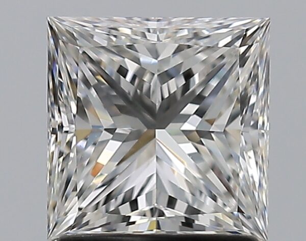 1.51 carat, F colour, VS2 clarity, Princess shape, Natural Diamond.