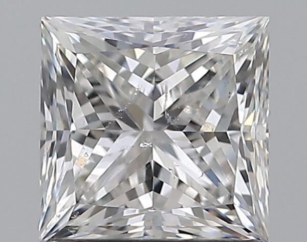 1.2 carat, G colour, SI2 clarity, Princess shape, Natural Diamond.