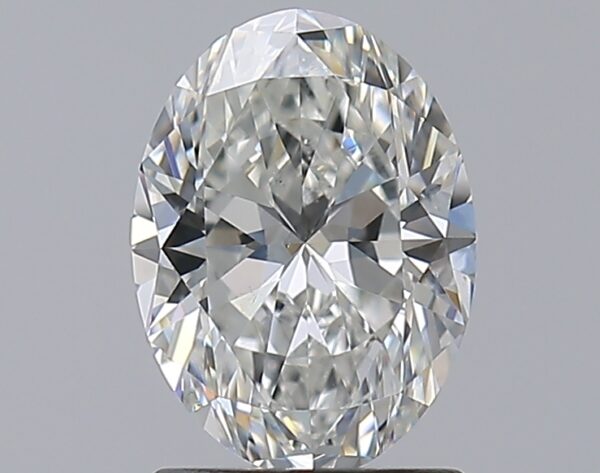 1.51 carat, G colour, SI1 clarity, Oval shape, Natural Diamond.