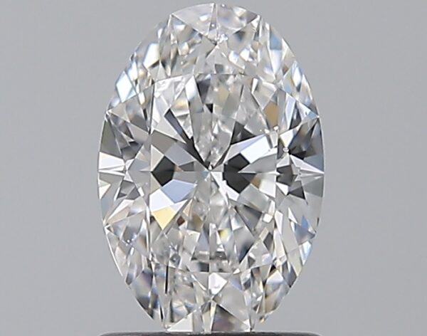 1 carat, E colour, SI1 clarity, Oval shape, Natural Diamond.